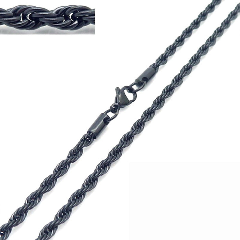 Twisted rope chain necklace – photo 13