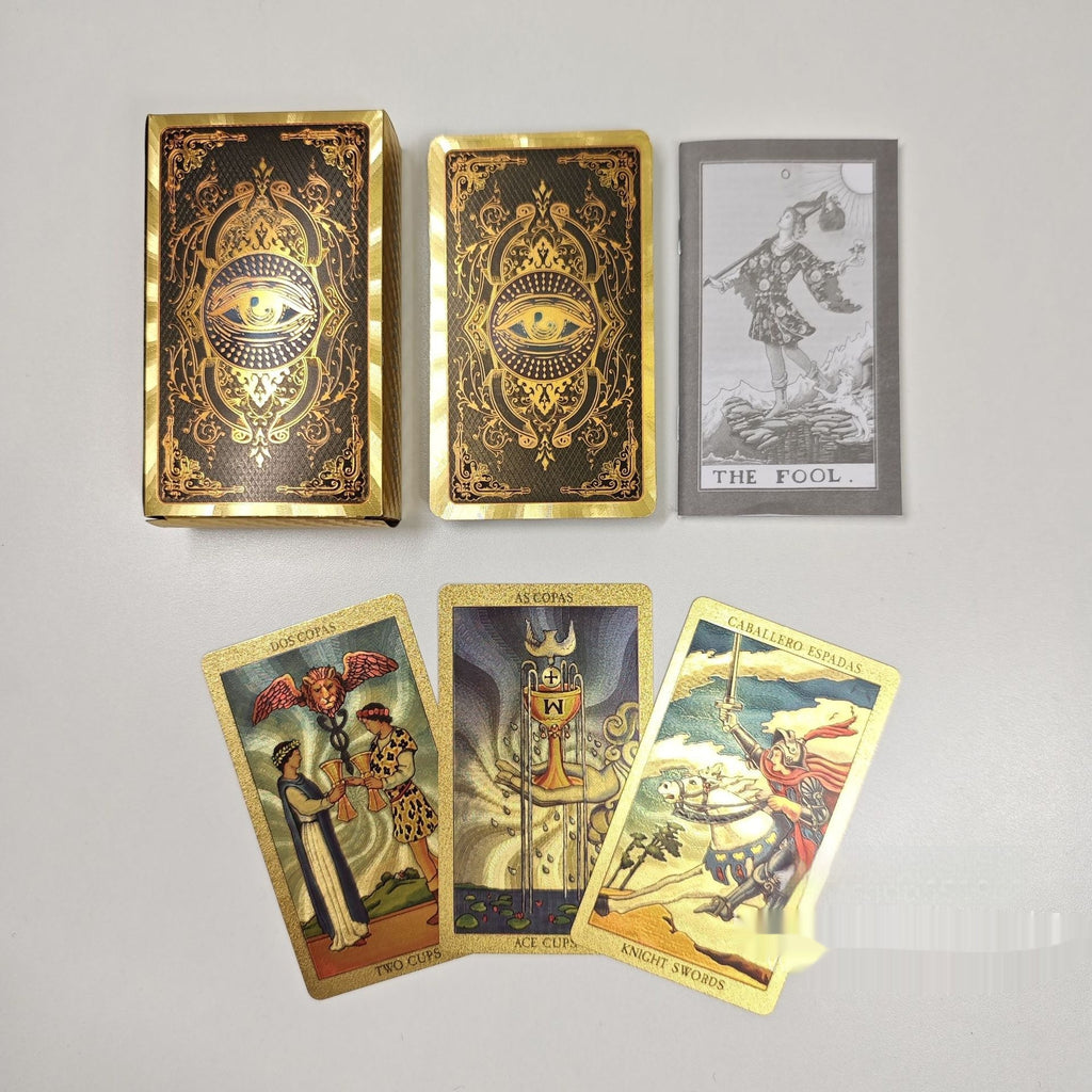 Gold foil tarot card deck – photo 5