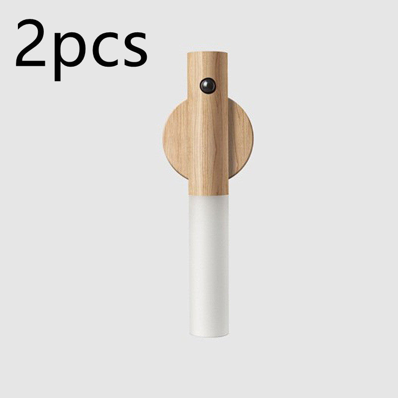 Light wood-look magnetic motion-sensor night light – photo 10