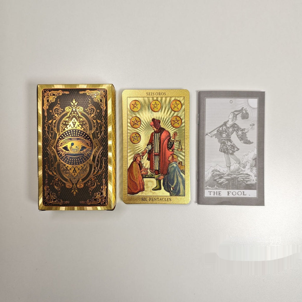 Gold foil tarot card deck – photo 4