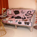 Pink mystic woven throw blanket – photo 2