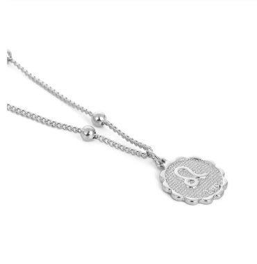 Dainty zodiac coin pendant necklace – photo 22