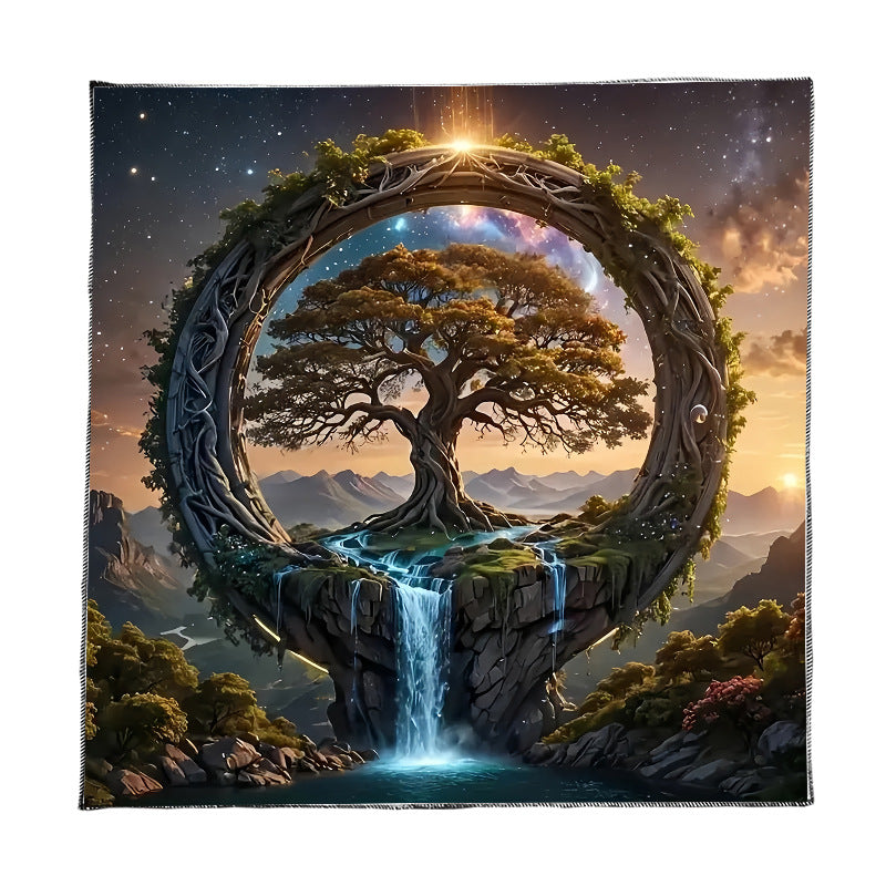 Celestial sun and moon tarot tablecloth – photo 8