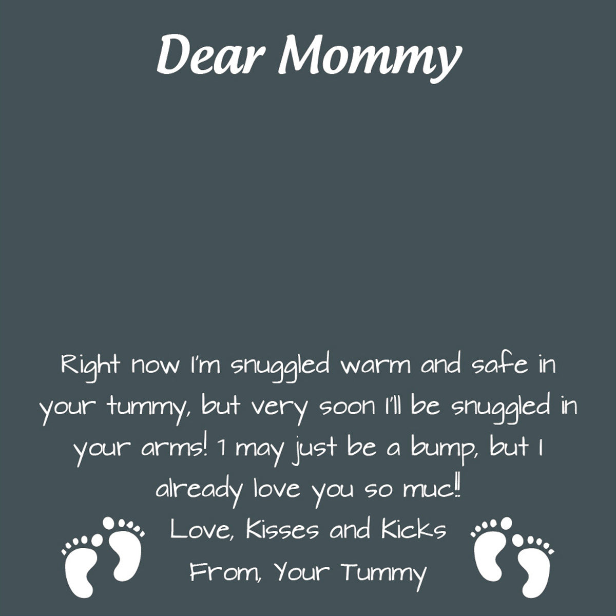 Love knot necklace on a Dear Mommy message card – photo 4