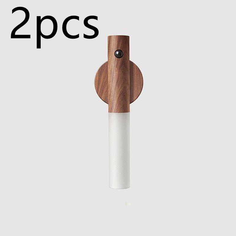 Light wood-look magnetic motion-sensor night light – photo 12