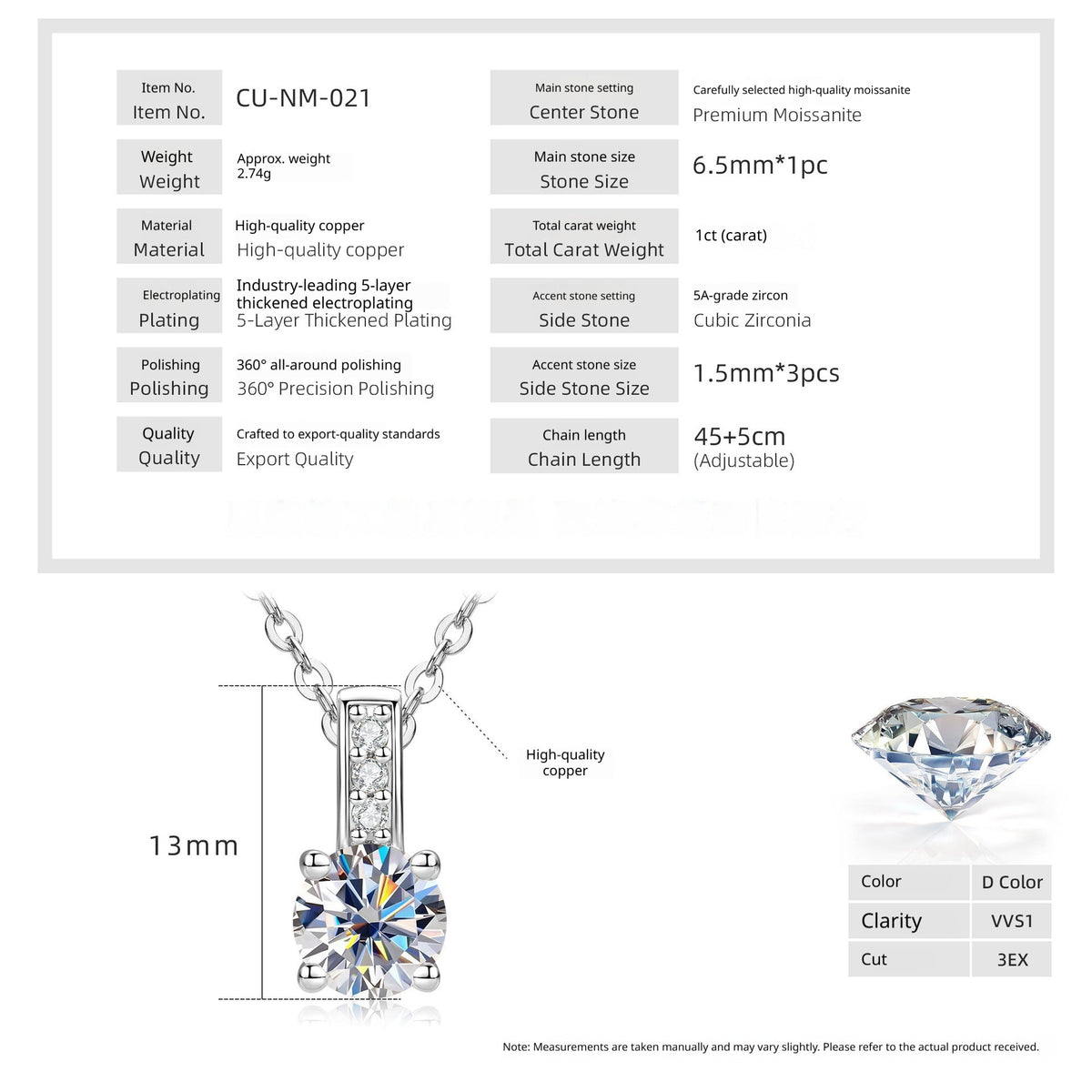 Round halo medallion necklace with sparkling stones – photo 10