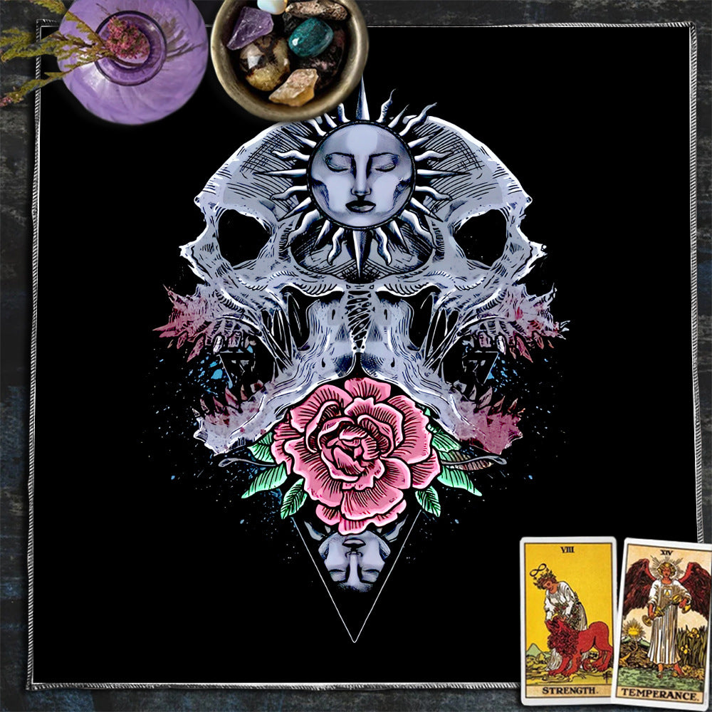 Celestial sun and moon tarot tablecloth – photo 4