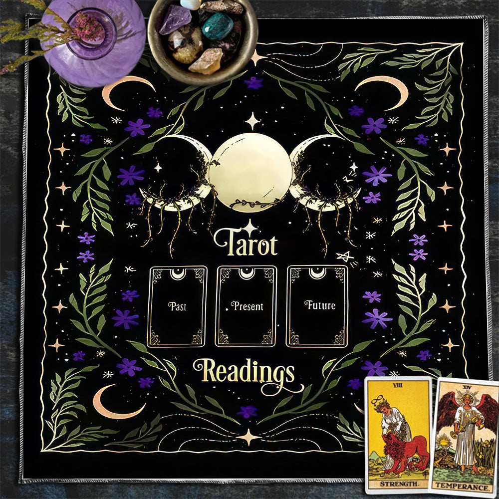 Celestial sun and moon tarot tablecloth – photo 22