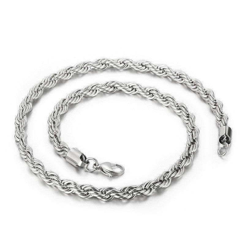 Twisted rope chain necklace – photo 7