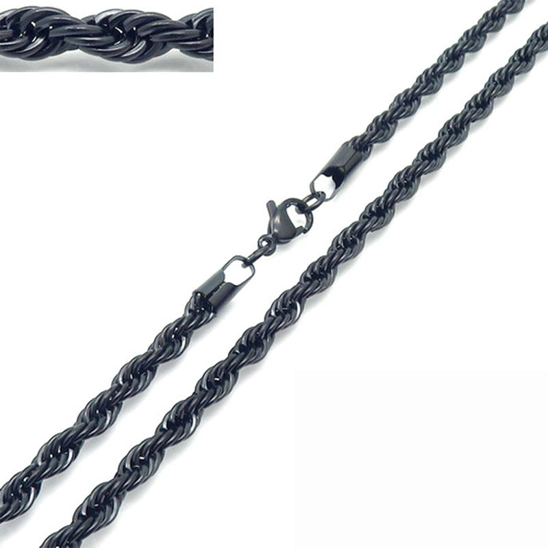 Twisted rope chain necklace – photo 14