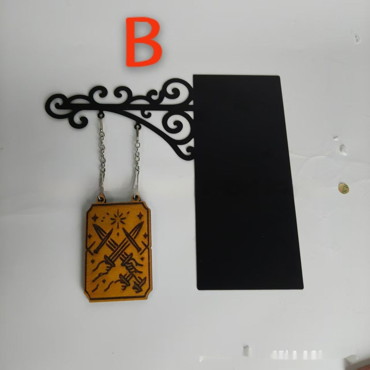 Book nook sign divider with Dark Romance sign between books – photo 4