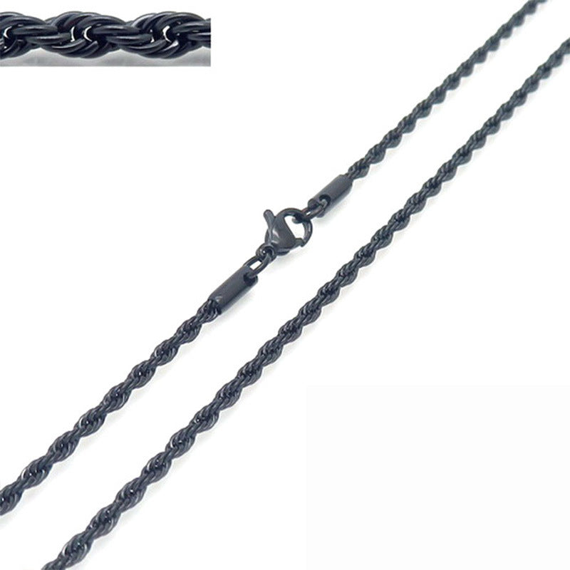 Twisted rope chain necklace – photo 11